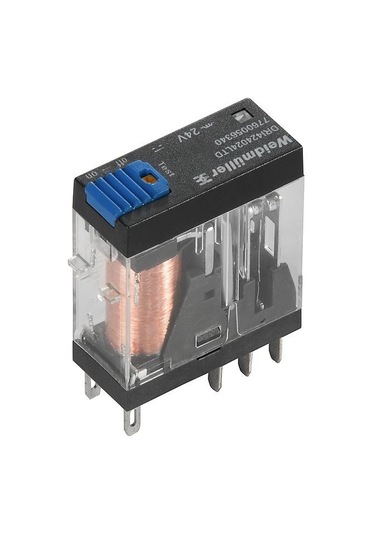 Weidmüller Drı Serisi 2Co 24Vdc 5A Test Butonlu Röle Drı424024Ltd
