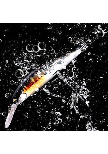 Maiyame 11cm 29g Derin Su Süngerli Simülasyon Balık Yemi, Tuzlu Ve Tatlı Sudda Kullanım, Gerçekçi Yüzme Hareketi - Cc131-5