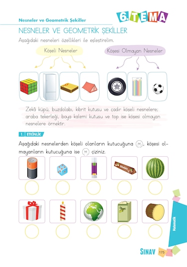 Sınav Yayınları 1. Sınıf Tüm Dersler Konu Anlatımlı