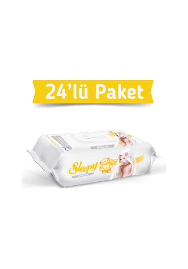 Sleepy Sensitive Islak Havlu Mendil 24 x 90'lı 2160 Yaprak