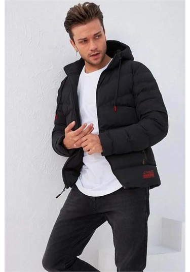 Delpino Siyah Erkek Mont 2096 Siyah