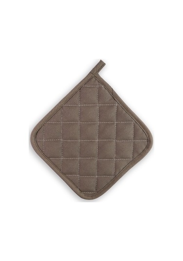 Yanmaz Ve Isıya Dayanıklı Fırın Eldiveni Ve Tutacak 2 Eldiven, 2 Tutacak Antrasit Gri