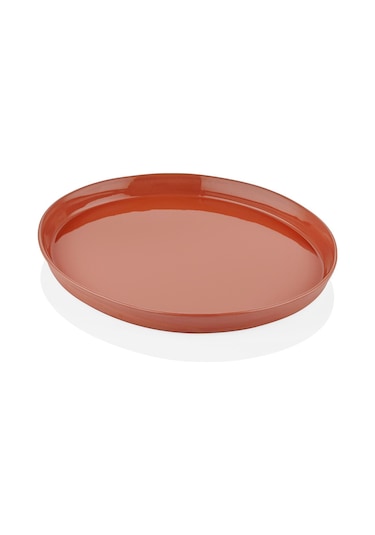 The Mia Cotta Limoges Servis Tabağı Terracota 27 Cm