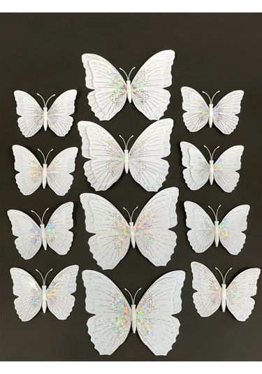 Damani 3byarılgıç Duvar Dekoru İçin Duvar Çıkartmaları 152180537 Gri