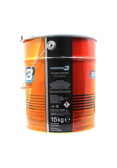 Petrol Ofisi Lityum Sabunlu Gres 3 15 KG