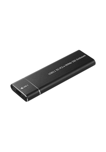 Samdoo Usb 3.1 Nvme Ssd Dönüştürücü Kutusu, Type-c Bağlantı Kartı, Çift Kullanimlı Siyah, Dayanıklı Ve Kompakt Tasarım