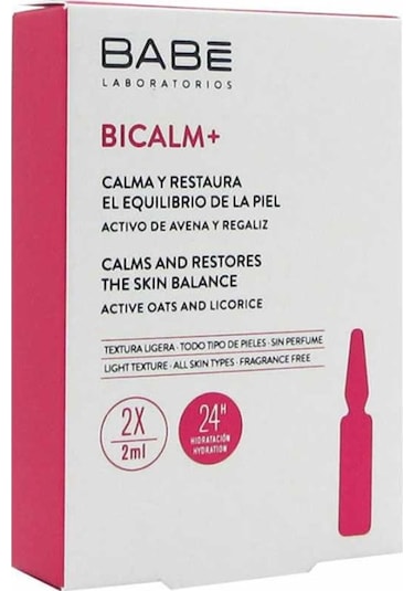 Babe Bicalm+ Solutions Yatıştırıcı Konsantre Ampul Serum 2 x 2 ML