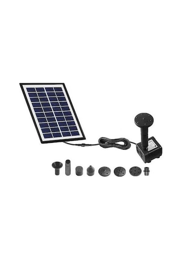 Pazly Güneş Enerjili Bahçe Çeşmesi - 5/7 Nozullu, Yüksek Performanslı Havuz Ve Gölet Çeşmesi