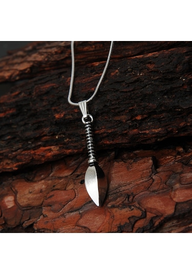 Savaşçı Mızrak Erkek Kolye Takı Aksesuar K24 T5
