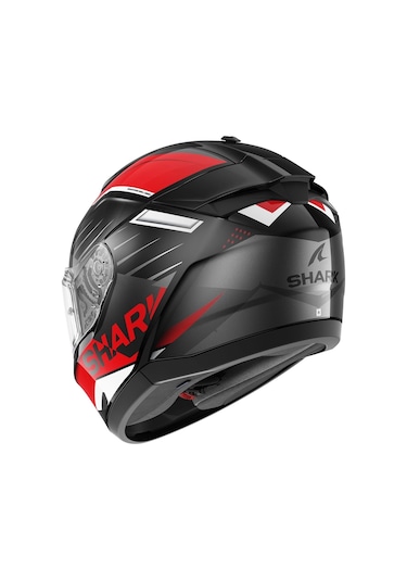Shark Rıdıll 2 Bersek Kask Beyaz Kırmızı Siyah