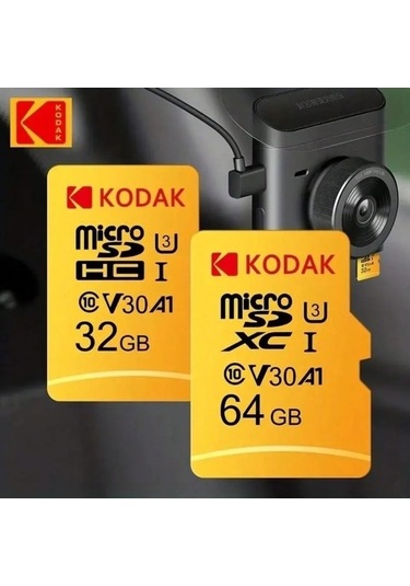 Novahub Kodak Micro Sd 32-256 Gb Hafıza Kartı - Yüksek Hızlı, A1, V30, U3, Uhs, Telefon, Kamera, Tablet İçin