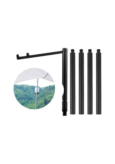 Pazly Katlanır Kamp Feneri Standı, Uzatma Çubuğu İle Pratik Ve Taşınabilir Çok Renkli