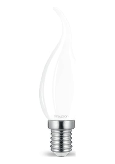 Kıvrık Buji Led Ampul Cam 4 W E-14 6500K Beyaz Işık Braytron - B