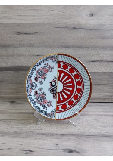 Apollo-6 Kişilik Pasta Tabağı Seti Çok Renkli