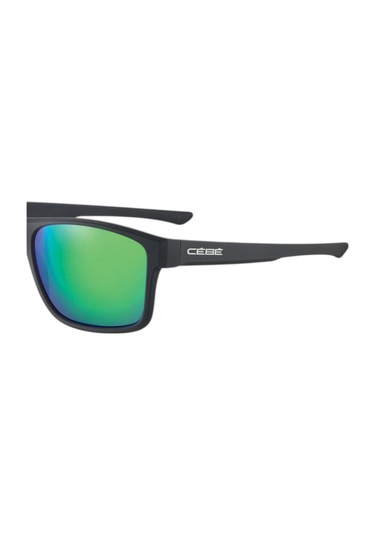 Cebe Baxter Soft Touch Black Zone Grey Cat.3 Green Güneş Gözlüğü Siyah