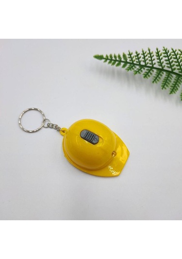 Sarı Mini Led Kask Bira Şişe Açacağı Mutfak Alet Aksesuarları Anahtarlık Kolye Sarı