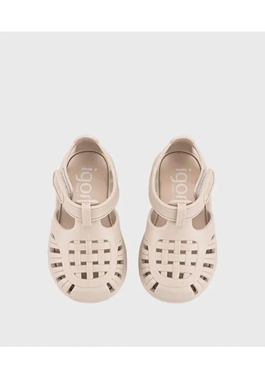 İgor Tobby Sollid Bebek Çocuk Sandalet Arena S10271-100 Krem