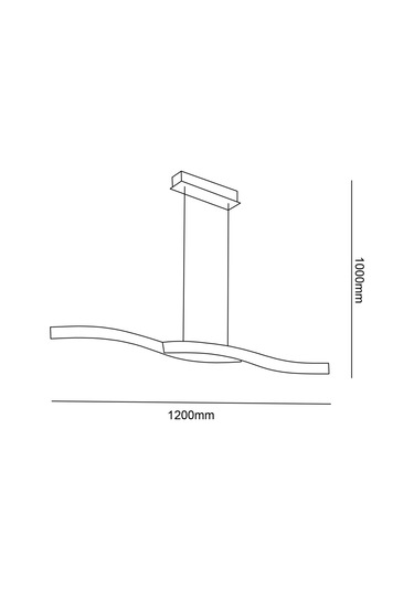 Tra61802 Eco 120 Cm Led Avize Sarkıt Ss Neptun
