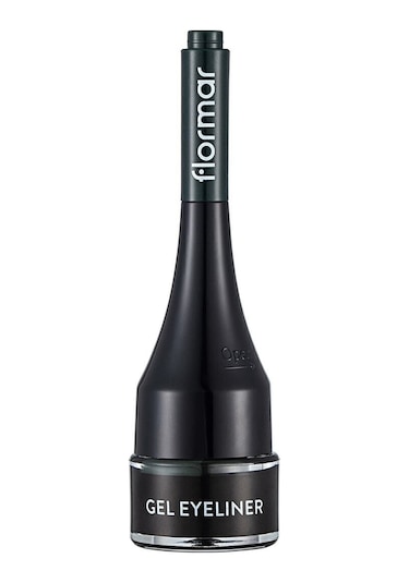 Flormar Özel Fırça Başlıklı Yoğun Pigmentli Mat Jel Eyeliner (YEŞİL) - Gel Eyeliner - 004 - 8690604591909