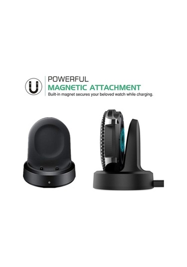 Tongxida Samsung Galaxy Uyumlu Watch 46mm Sm-r800/42mm Sm-r810 Ep-yo805 Kablosuz Şarj Ünitesi, Epilasyon Ve Sağlık Takibi