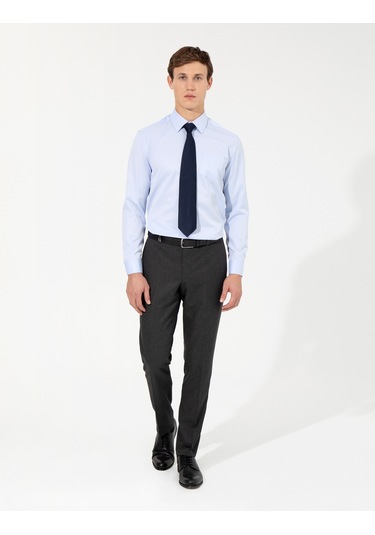 Pierre Cardin Erkek Açık Mavi Gömlek Basic 50258931-vr003 Açik Mavi