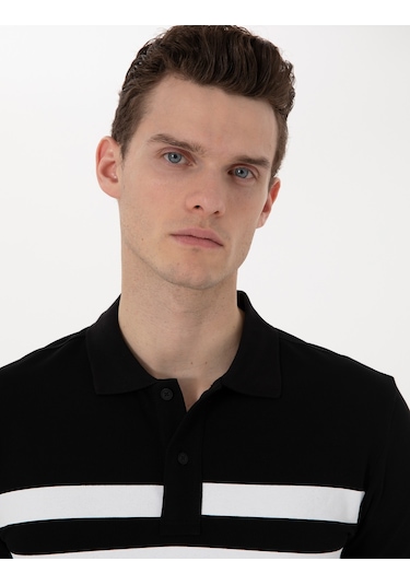 Pierre Cardin Erkek Siyah Tişört 50310154-vr046 Siyah
