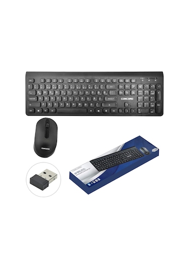 Concord C-69 Kablosuz Klavye Q Mouse Seti