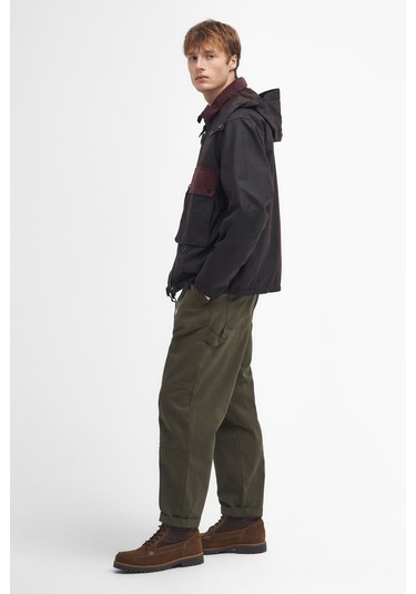 Barbour Re-engineered Spey Yağlı Ceket Ru91 Rustic Kahverengi