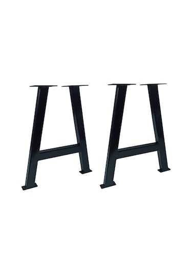 CVTdesign Metal Sehpa Ayakları Ahşap Masif Kütük Orta Sehpa Ayağı Ayak Seti