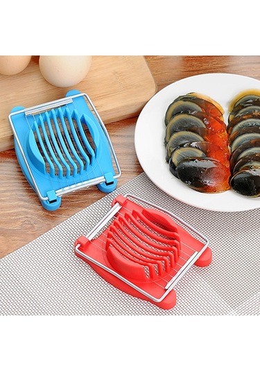 Cbtx Çok Fonksiyonlu Paslanmaz Çelik Yumurta Korunmuş Yumurta Dilimleyici Fantezi Splitter Mutfak Malzemeleri Yumurta Kesme Aletleri Sarı