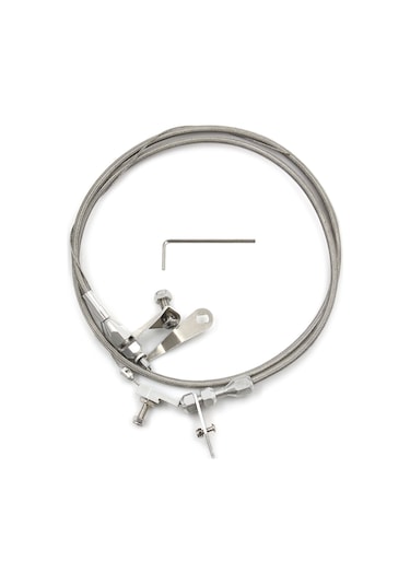 Youtek Ford C6 İçin Paslanmaz Çelik Örgülü Vites Düşürme Kablosu - Sağlama Doğru Vites Ve Uzun Ömürlü Performans