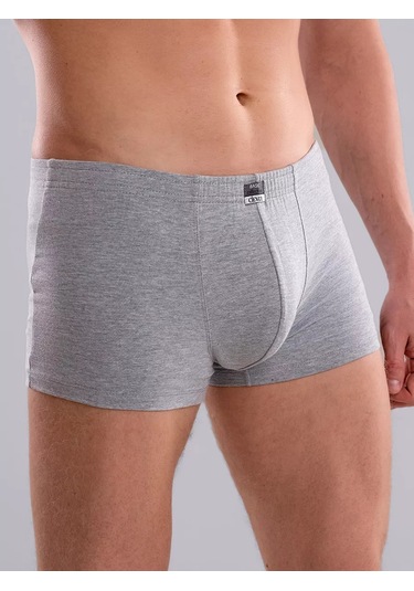 Clever Wear Pamuklu Boksaş 26236374 Açık Gri Melanj