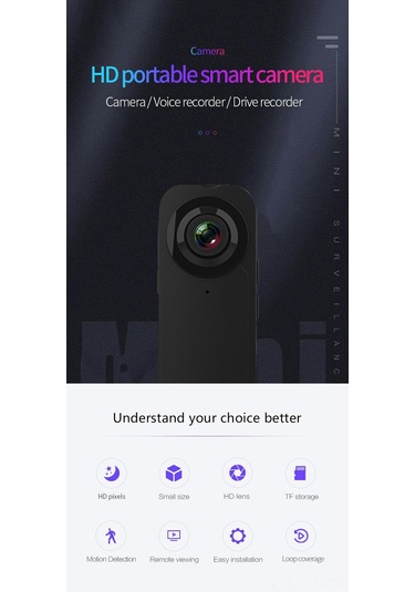 Geeksen A18 Sırt Klipsi Full Hd 1080p Kameralı, Gece Görüşü Ve Hareket Sensörlü, 6 Saat Sürekli Kayıt Yapan Ofis Toplantı/enforcement Kaydedici