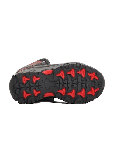 Aspor Siyah Kamuflaj Çocuk Trekking Ve Outdoor Bot Çok Renkli