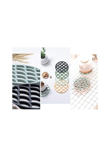 Silikon Bardak Altlıkları Isıya Dayanıklı Kaymaz Mutfak Bardak Altlıkları 4'lü Paket Diğer