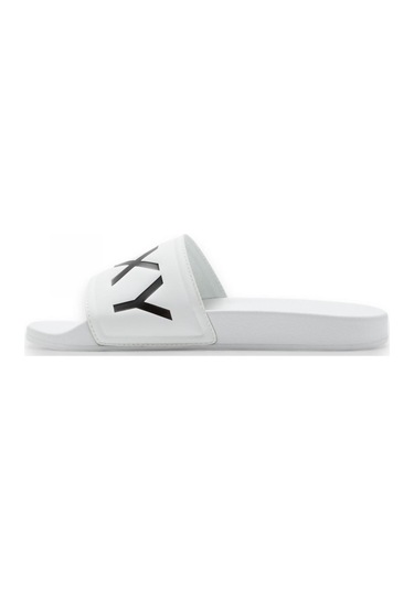 Roxy Arjl100679z Slippy Ii Günlük Beyaz-siyah Kadın Terlik Beyaz - Siyah
