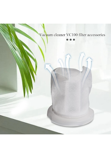 Vorwerk Vc100 Kablosuz Elektrikli Süpürge İçin 4 Adet Filtre Vc100 Kir Filtresi Yedek Filtre