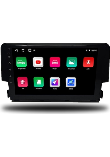 Avaydel Honda Civic FC5 Android Carplay Multimedya 2016-2020 6GB RAM + 64Gb Hafıza + 4 Çekirdek