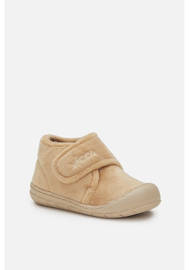 Vicco Color Rahat Kalıp Unisex Bebek Bej Panduf Bej