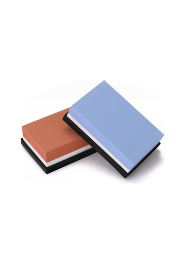 Moveevo Profesyonel Çift Yüzeyli Bıçak Bileme Taşı - Kaymaz Tabanlı Ve Pratik