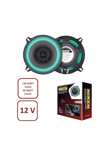 Niken 5" 4 Ohm 130 W Araç Hoparlörü 13 CM - 1 Adet