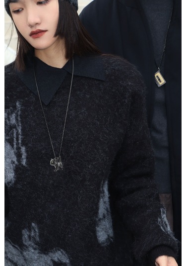 Metalmorphose Black Cat Kolye Siyah