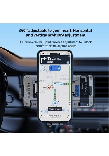 Tongxida 360 Derece Döneme Evrensel Araba Telefon Takılı Dashboard Cam Tutucu Yc08a-3 Cn Kökenli -