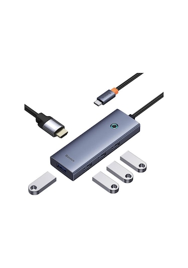 Baseus Ultra Joy 5in1 Multifonksiyonal Dock Station Type-C Hub