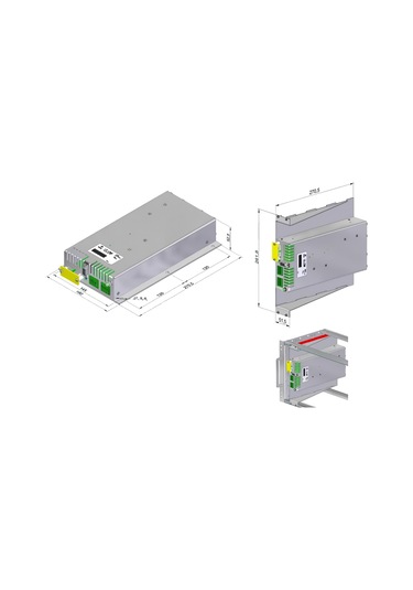 Ods-750 7277t Yüksek Güçlü Endüstriyel Ve Demiryolu Dc/ac İnvertör 450 750w 12-110vdc 120/230vac