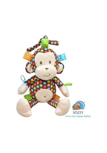 Sozzy Renkli Maymunum  Oyuncak Çok Renkli