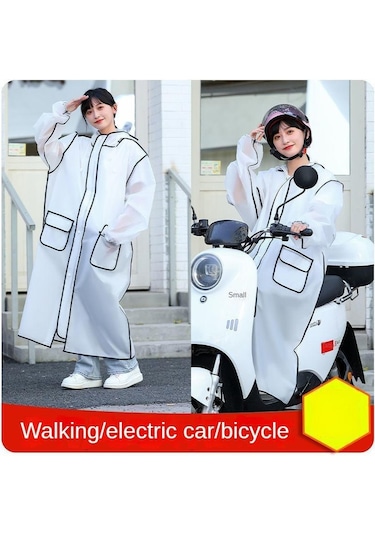 Erkekler Ve Kadınlar İçin Yeni Yağmurluklar Yağmur Fırtınası Kalınlaşmış Uzun Tam Vücut Yetişkin Bisiklet Yürüyüş Elektrikli Araç Yağmur Panço Beyaz Erkekler Ve Kadınlar İçin Yeni Yağmurluklar Yağmur Fırtınası Kalınlaşmış Uzun Tam Vücut Yetişkin Bisiklet Yürüyüş Elektrikli Araç Yağmur Panço Beyaz
