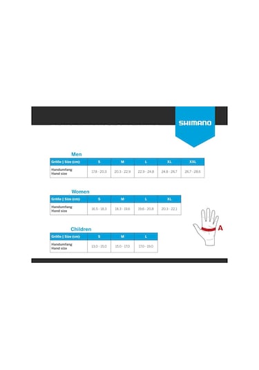Shimano Advanced Race Beyaz Kısa Eldiven Beden Xxl