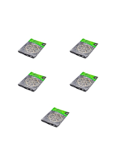 Arma Baskılı Mini Blok Poşet Torba No: 2 Siyah 5 x 100'lü 25 x 37 CM