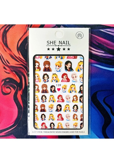 Lilo Ve Stitch Tırnak Çıkartmalar Anime Etiket Tırnak Sanat Süslemeleri Karikatür Animasyon Tırnaklar Üzerinde Basın Çivi Aksesuarları Manikür İçin Altın